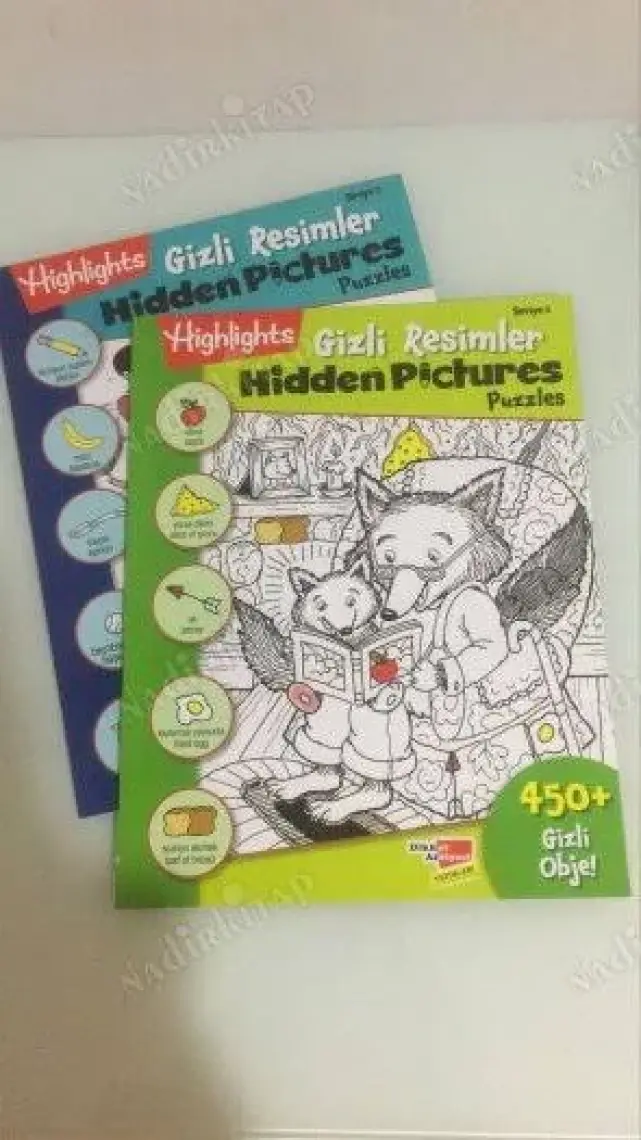 Highlights Hidden Pictures Gizli Resimler 4'lü Set (6 Yaş Ve Üzeri)