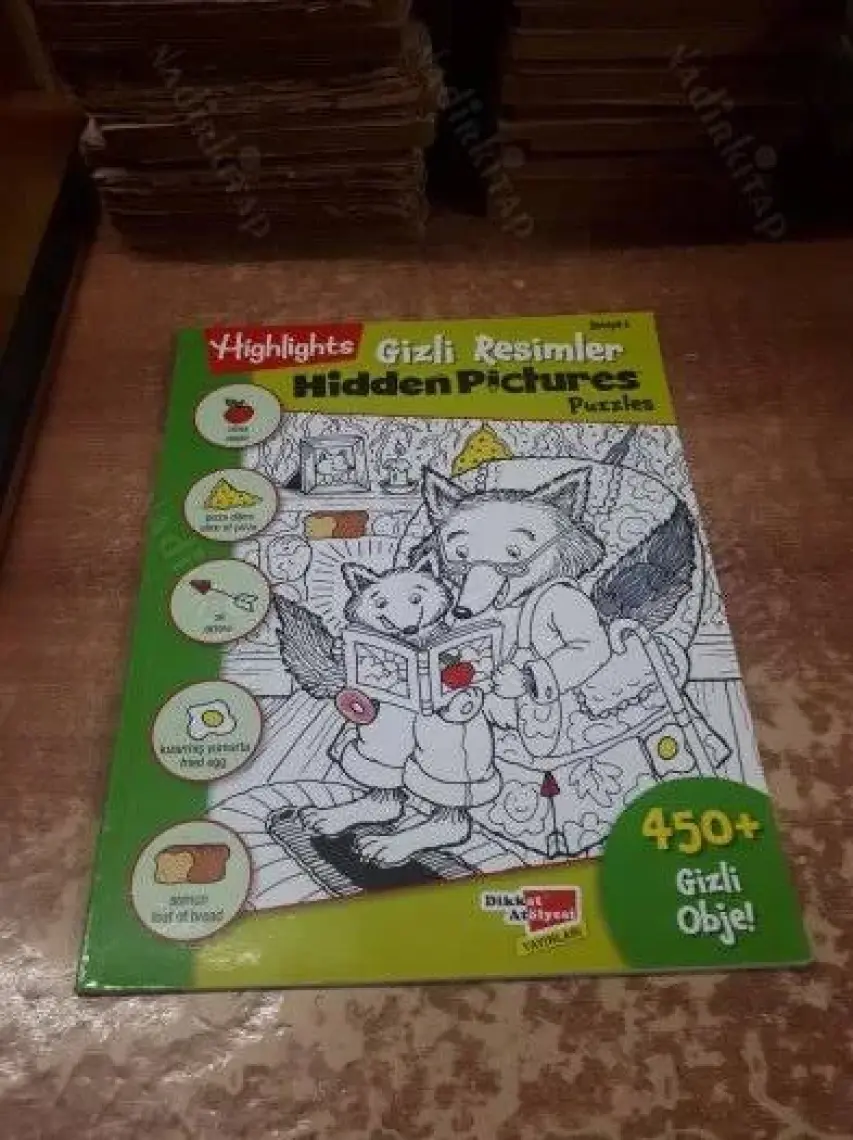 Highlights Hidden Pictures Gizli Resimler 4'lü Set (6 Yaş Ve Üzeri)