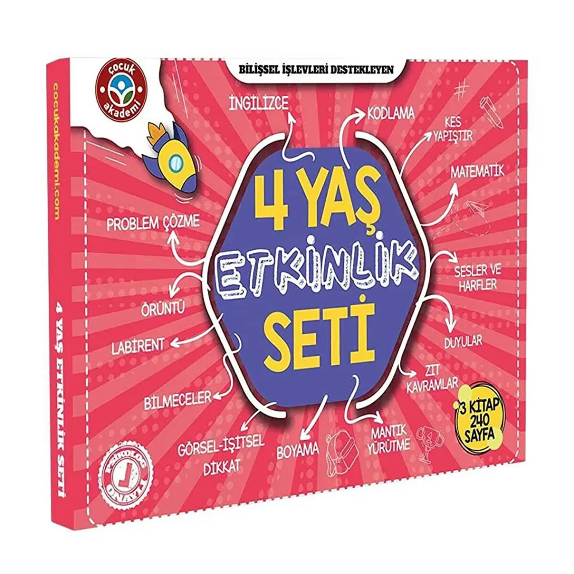Çocuk Akademi 4 Yaş Etkinlik Seti