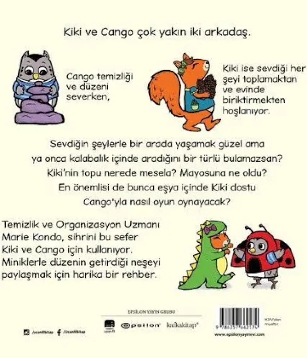 Kiki ve Cango - En Iyi Arkadaşınla Derle, Topla, Rahatla