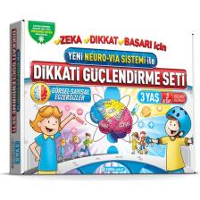 Adeda Yayıncılık Dikkati Güçlendirme Seti Anasınıfı 3 Yaş - Osman Abalı
