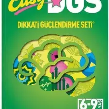 Adeda Yayıncılık Easy Dikkati Güçlendirme Seti 6-9 Yaş B Kitapçığı - Osman Abalı