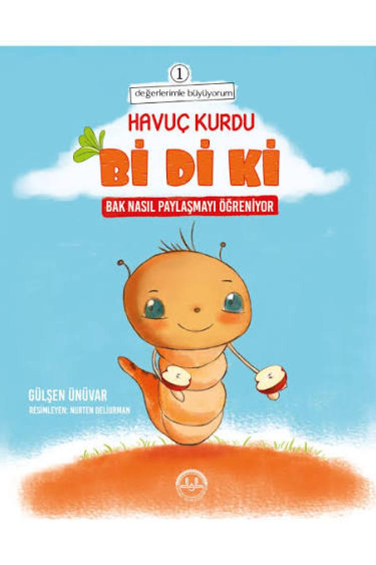 Değerlerimle Büyüyorum Havuç Kurdu Bi Di Ki (4 Kitap Takım)