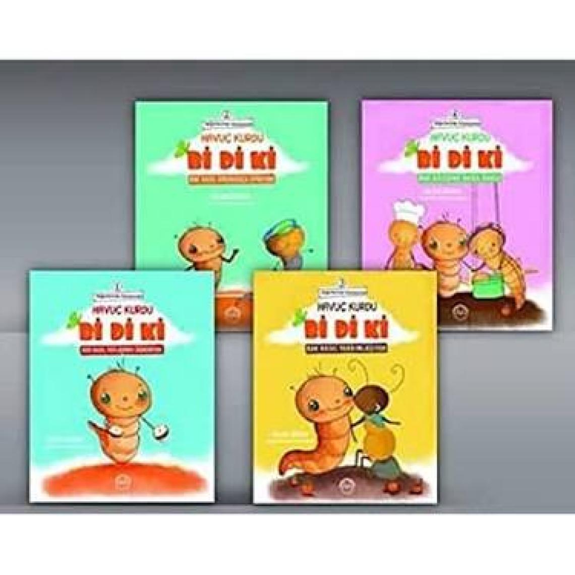 Değerlerimle Büyüyorum Havuç Kurdu Bi Di Ki (4 Kitap Takım)