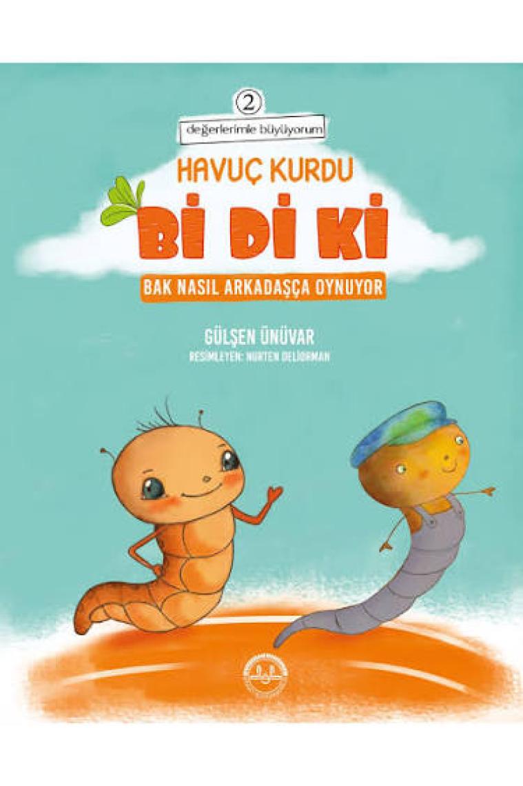 Değerlerimle Büyüyorum Havuç Kurdu Bi Di Ki (4 Kitap Takım)