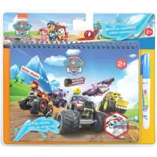 Magic Water Paw Petrol Nickelodeon Özel Sulu Kalem ile Sihirli Boyama Kitabı