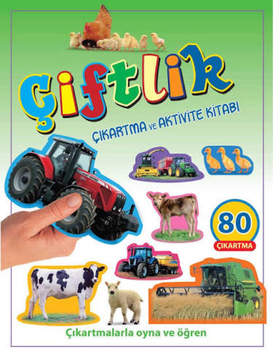 Çiftlik - Çıkartma Aktivite Kitabı - Pıtchall - Gunzıe