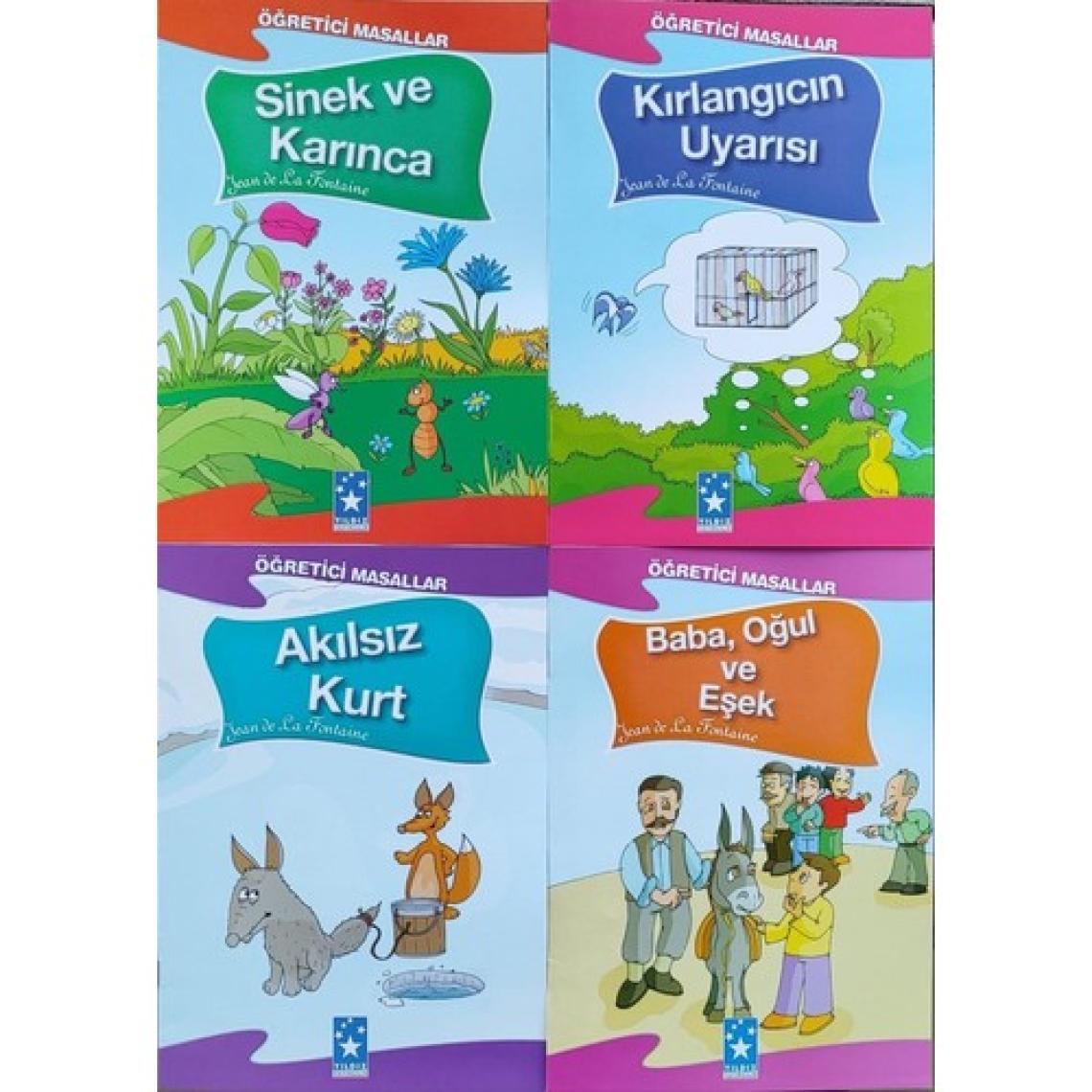 La Fontaine Masalları Seti 1. Sınıf 15 Kitap