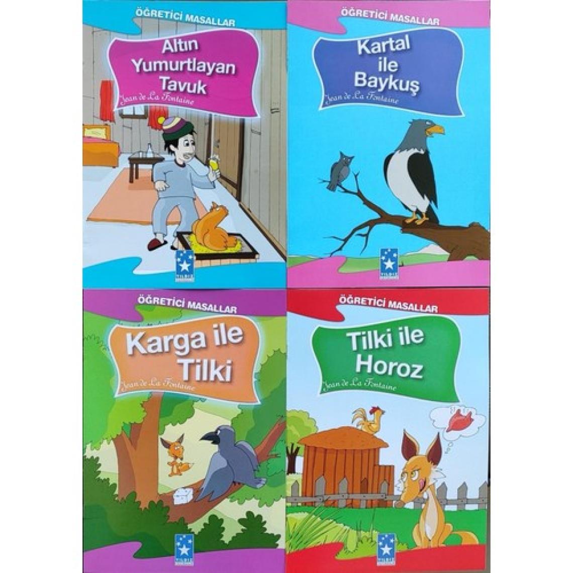 La Fontaine Masalları Seti 1. Sınıf 15 Kitap