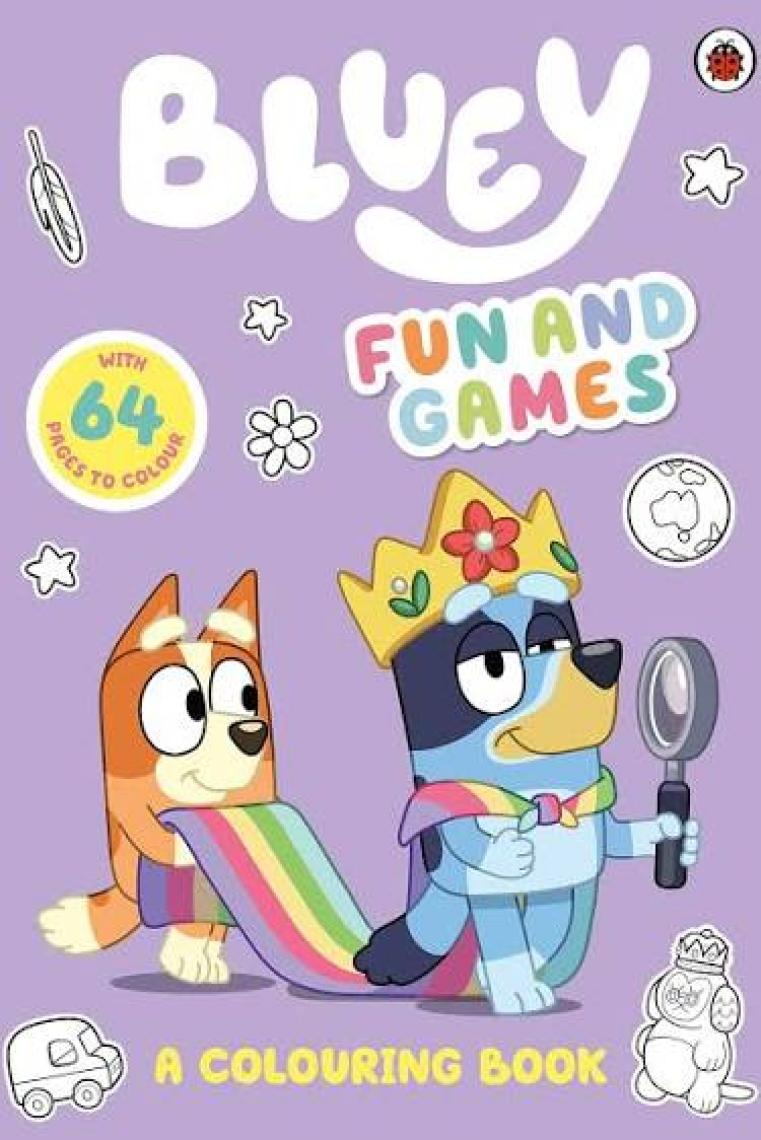 Bluey - Fun and Games Colouring Book