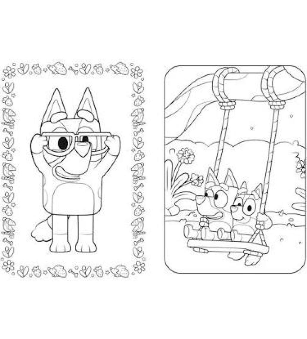 Bluey - Fun and Games Colouring Book