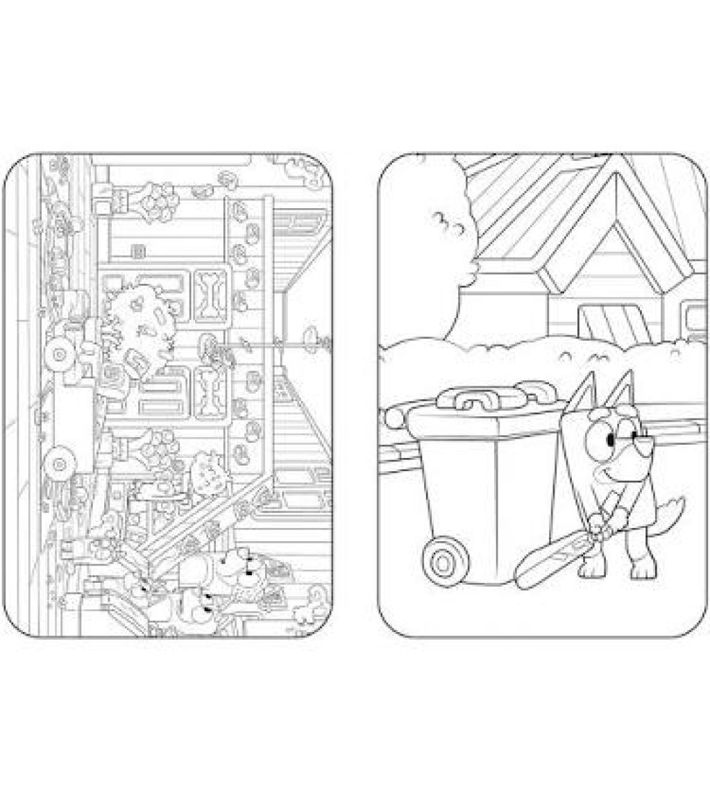 Bluey - Fun and Games Colouring Book