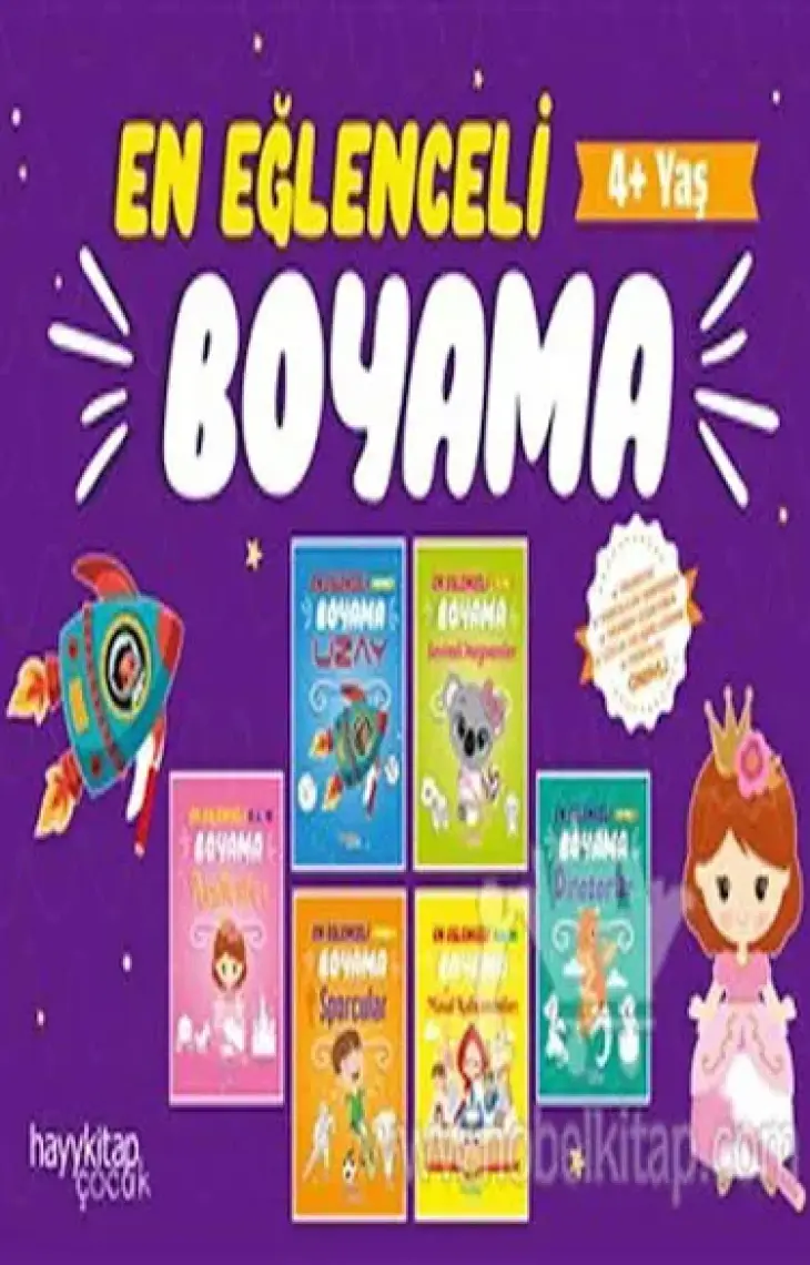 En Eğlenceli Boyama 6’Lı Set - Canan Öztürk