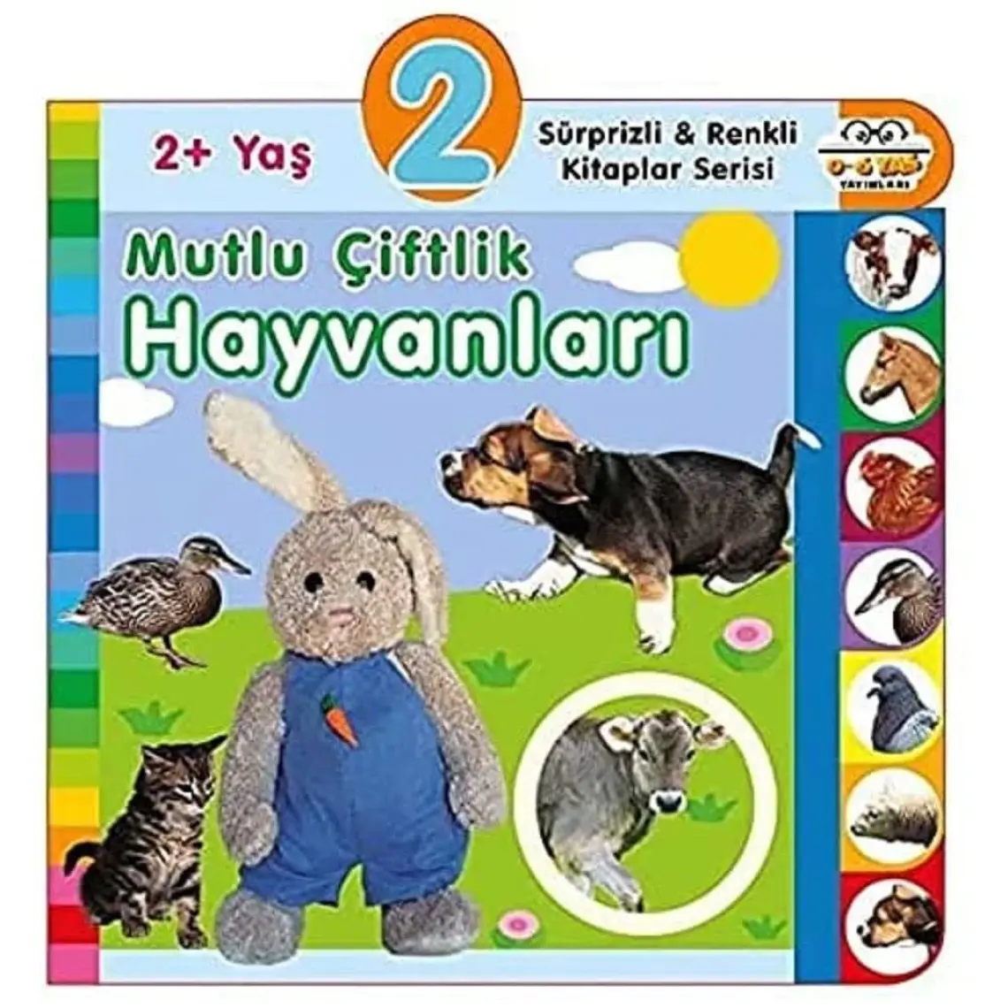 0-6 Yaş Yayınları 2 + Yaş Mutlu Çiftlik Hayvanları