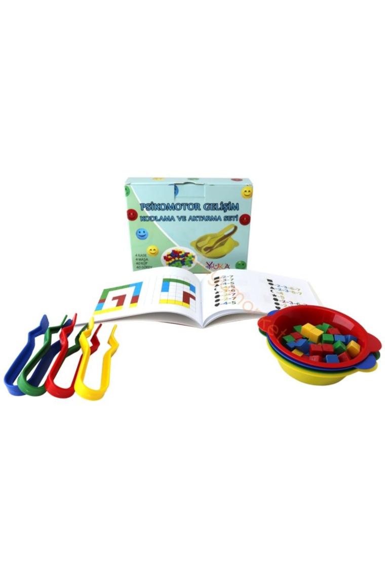 Yuka Kids Psikomotor Gelişim (Kodlama ve Aktarma Seti)