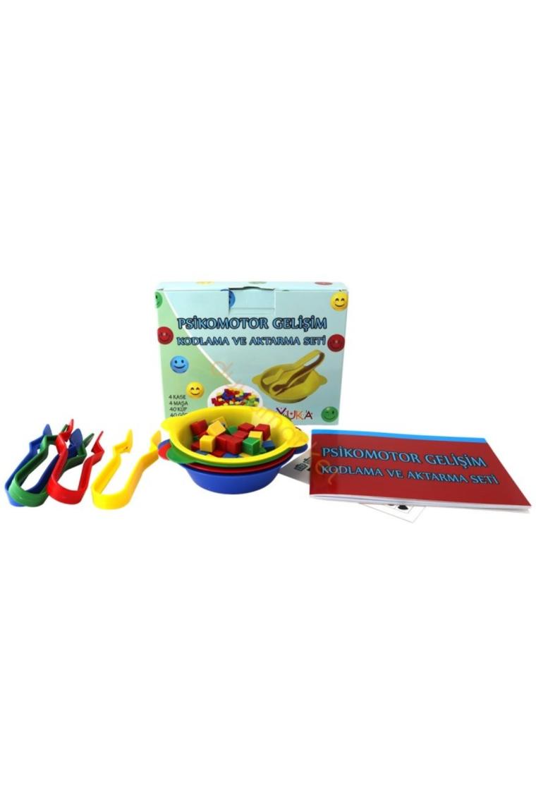 Yuka Kids Psikomotor Gelişim (Kodlama ve Aktarma Seti)