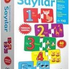 0-6 Yaş Yayınları Sayılar - Eşleştirme Kartları -
