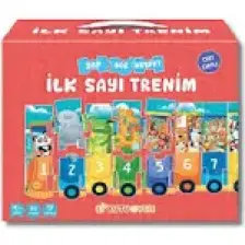 İlk Sayı Trenim - Cırt Cırtlı Yapboz ve Kitap Seti