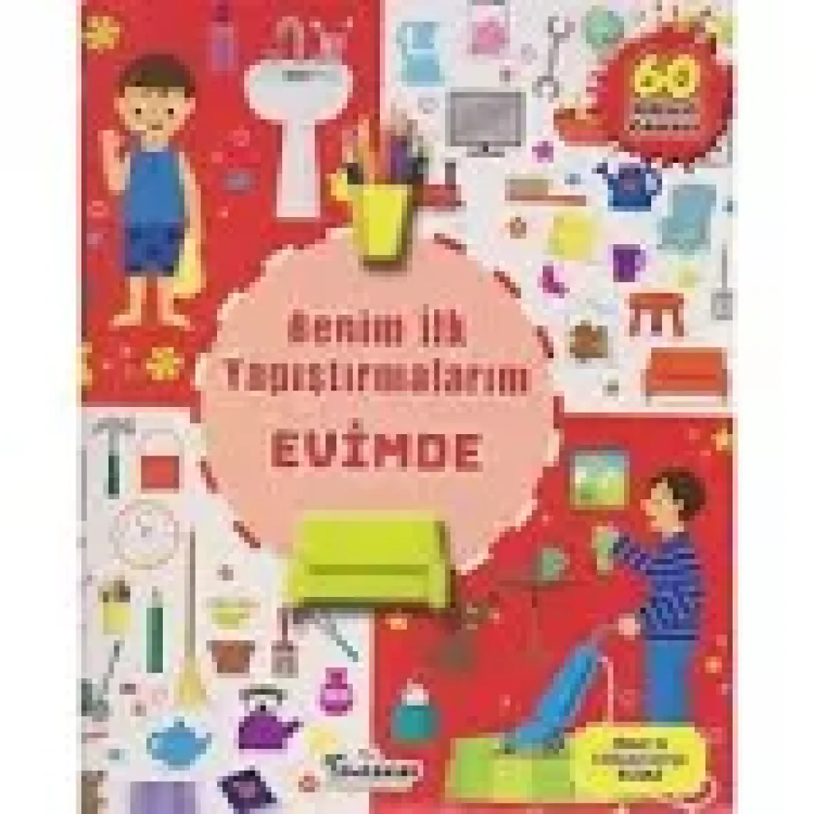 Teleskop Popüler Bilim Benim Ilk Yapıştırmalarım - Evimde ( 60 Çıkartma )