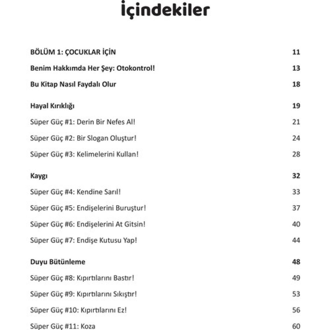Çocuklar İçin Otokontrol - Lauren Brukner