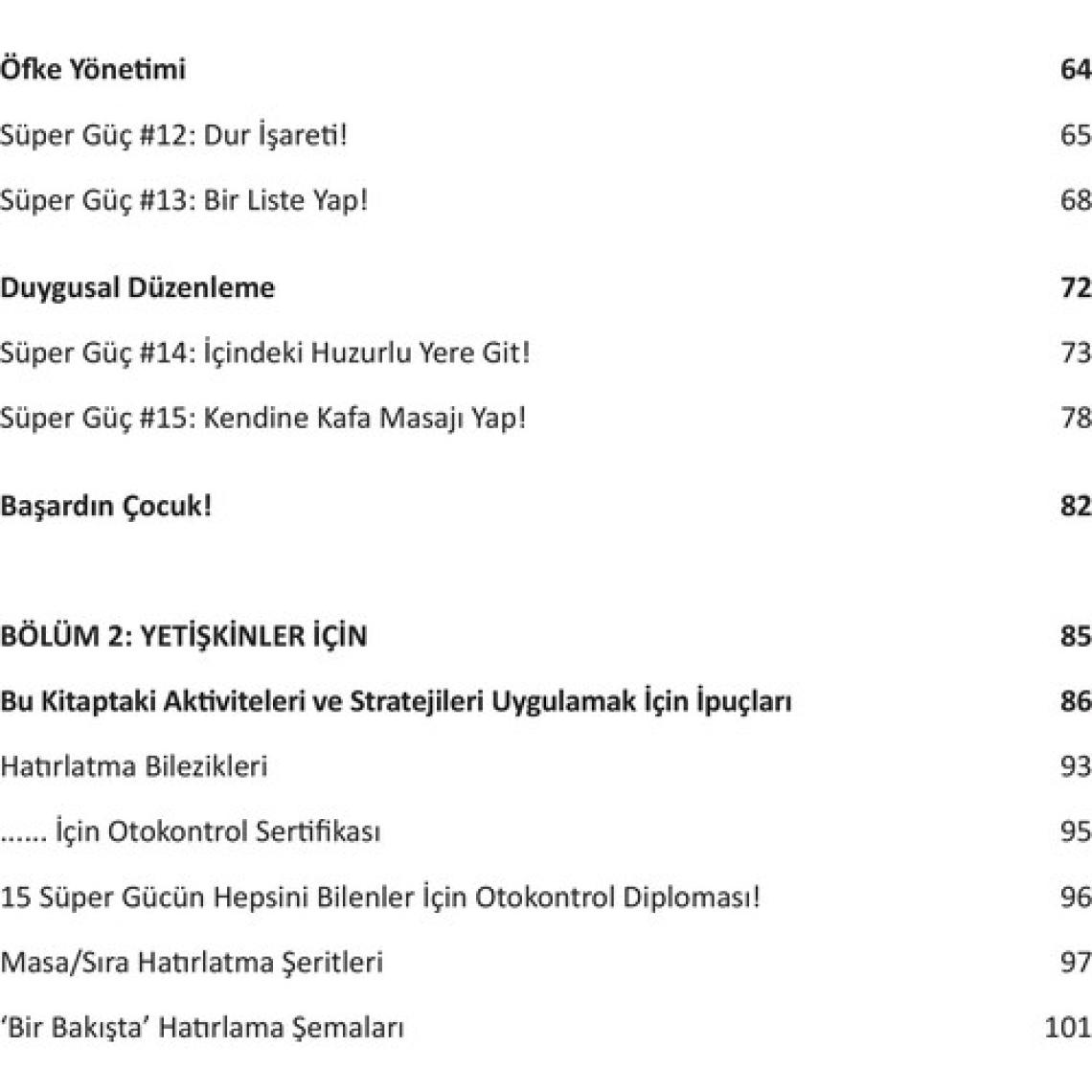Çocuklar İçin Otokontrol - Lauren Brukner