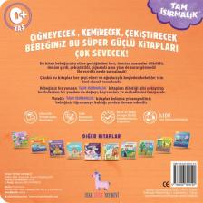 Tam Isırmalık Bebek Hayvanlar Yırtılmayan Yıkanabilir Çiğnenebilir Yırtılmaz Kitap
