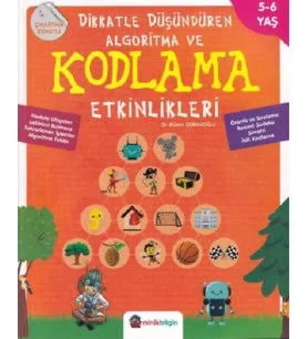 Sıfırbir Yayınları Minik Bilgin Dikkatle Düşündüren Algoritma Ve Kodlama Etkinlikleri