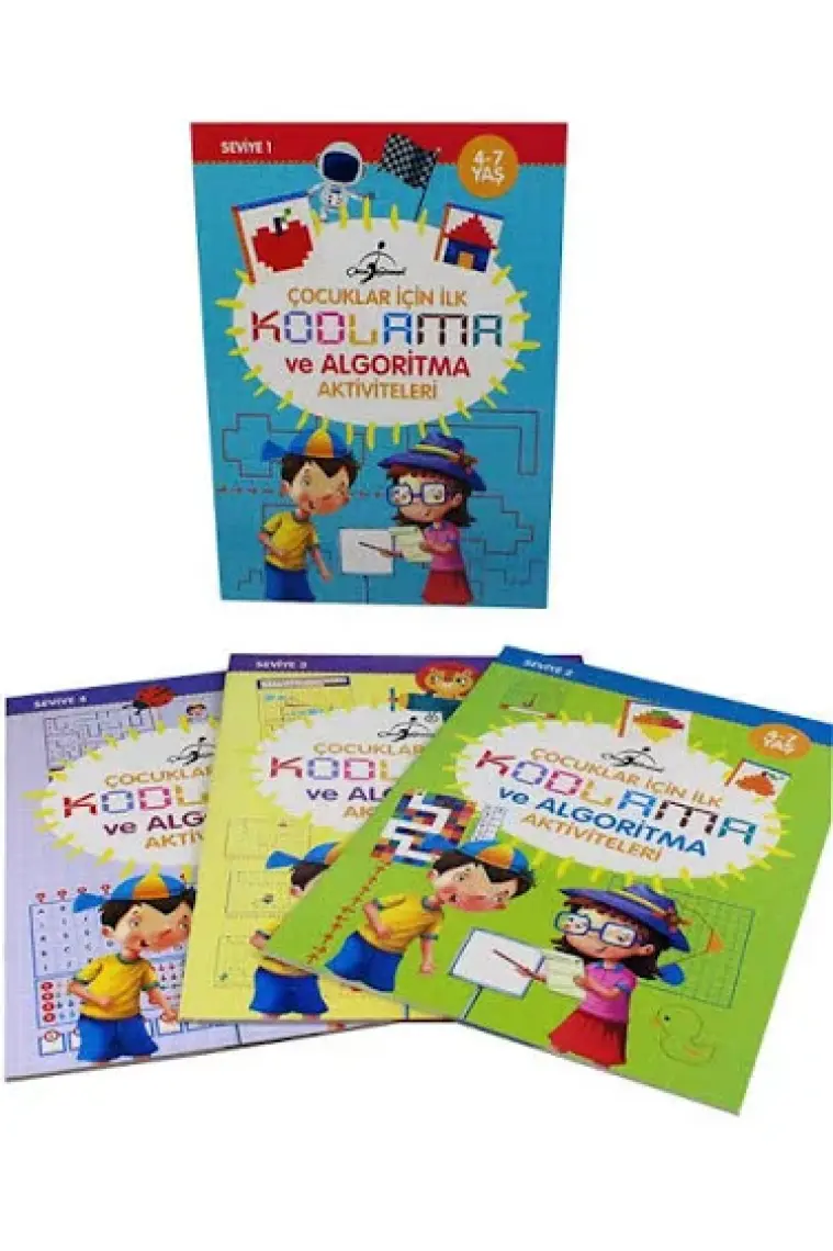 Çocuklar Için Ilk Kodlama ve Algoritma Aktiviteleri - 4 Kitap