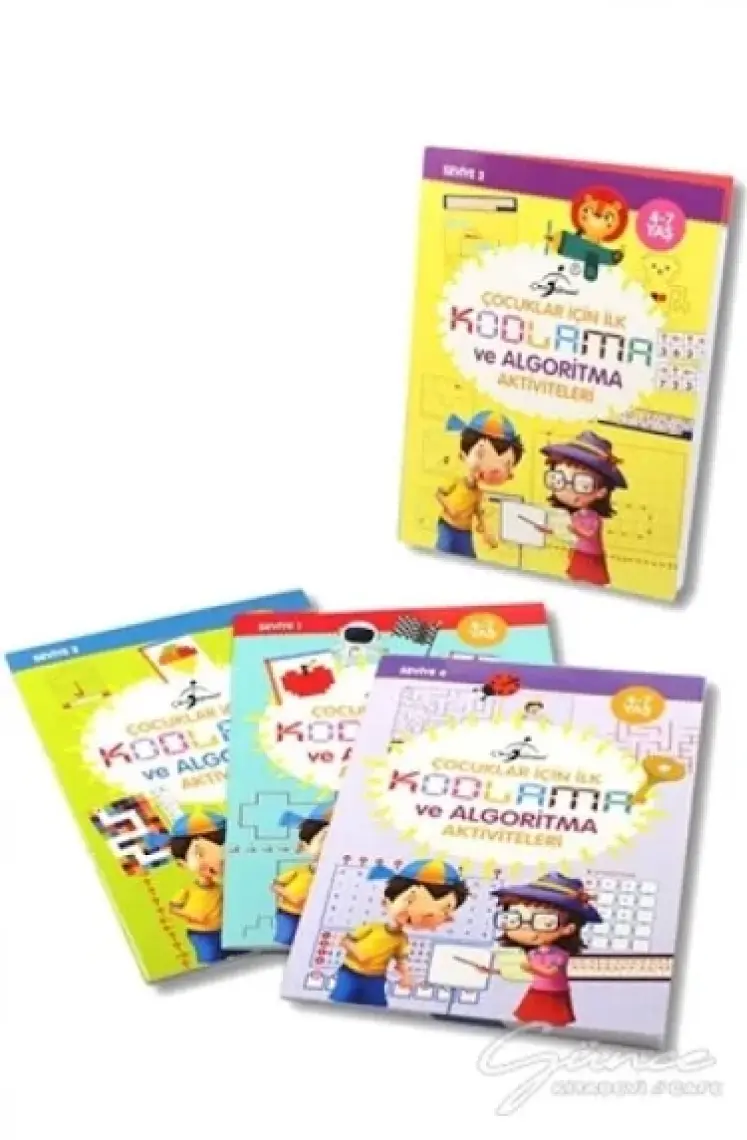 Çocuklar Için Ilk Kodlama ve Algoritma Aktiviteleri - 4 Kitap