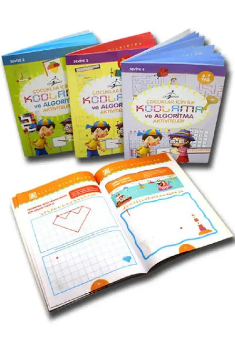 Çocuklar Için Ilk Kodlama ve Algoritma Aktiviteleri - 4 Kitap