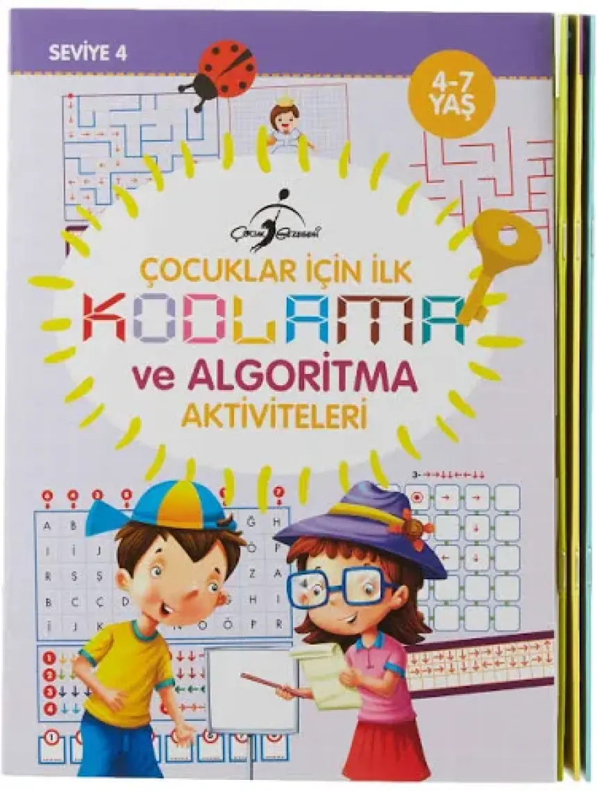 Çocuklar Için Ilk Kodlama ve Algoritma Aktiviteleri - 4 Kitap