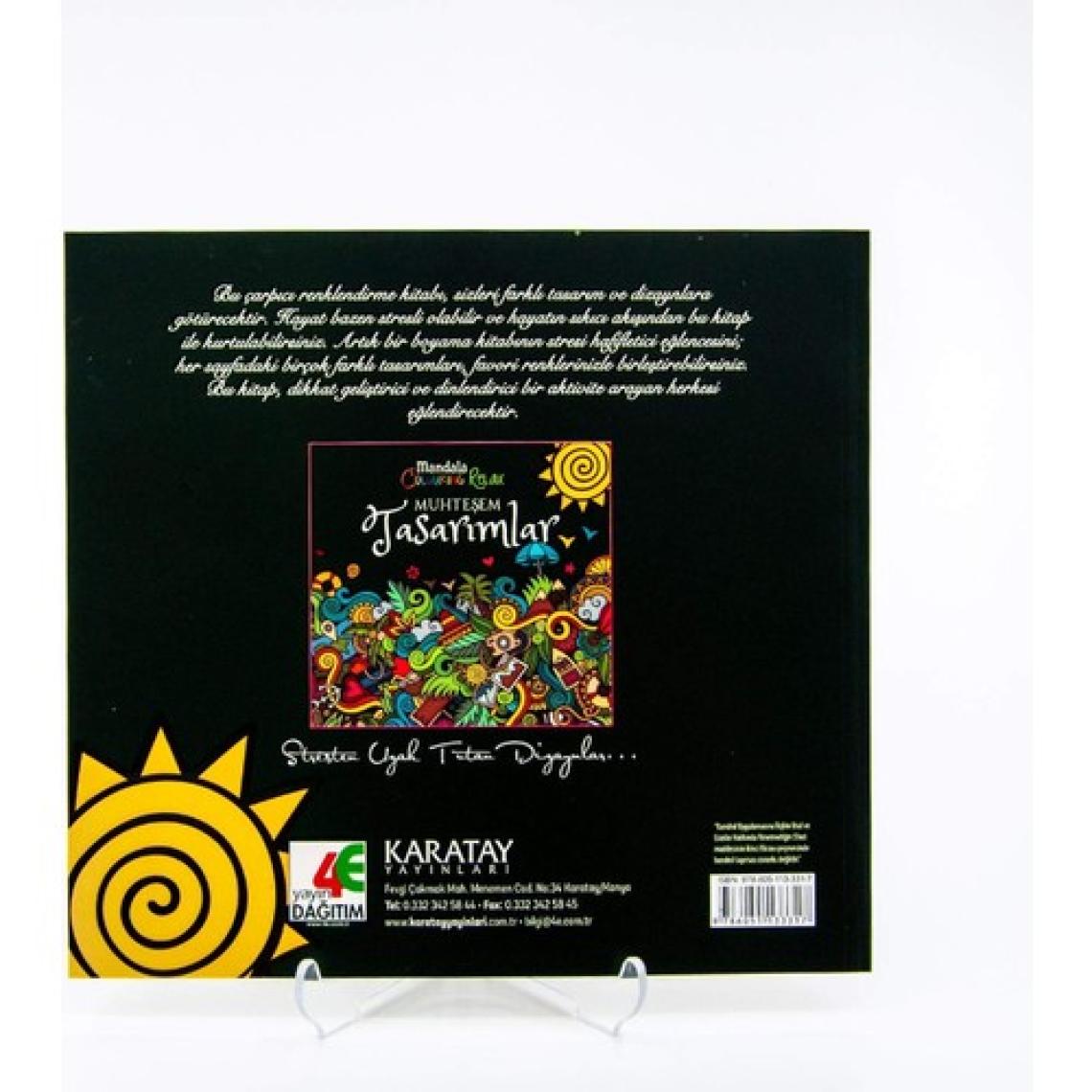 Mandala  Muhteşem Tasarımlar Boyama Kitabı