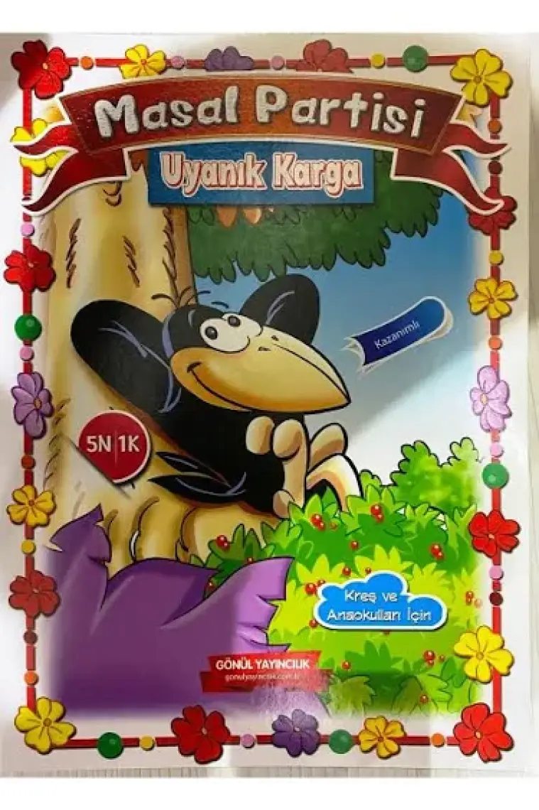 Masal Partisi 10 Kitap BÜYÜK BOY ve Rengarenk Resimli (2-6 yaşa uygun)