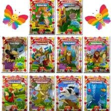 Masal Partisi 10 Kitap BÜYÜK BOY ve Rengarenk Resimli (2-6 yaşa uygun)