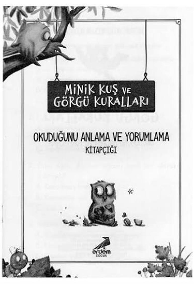 Çocuk Minik Kuş ve Görgü Kuralları (8 Kitap) 6-8 Yaş