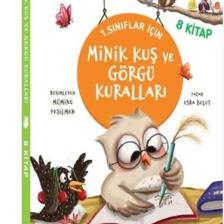 Çocuk Minik Kuş ve Görgü Kuralları (8 Kitap) 6-8 Yaş