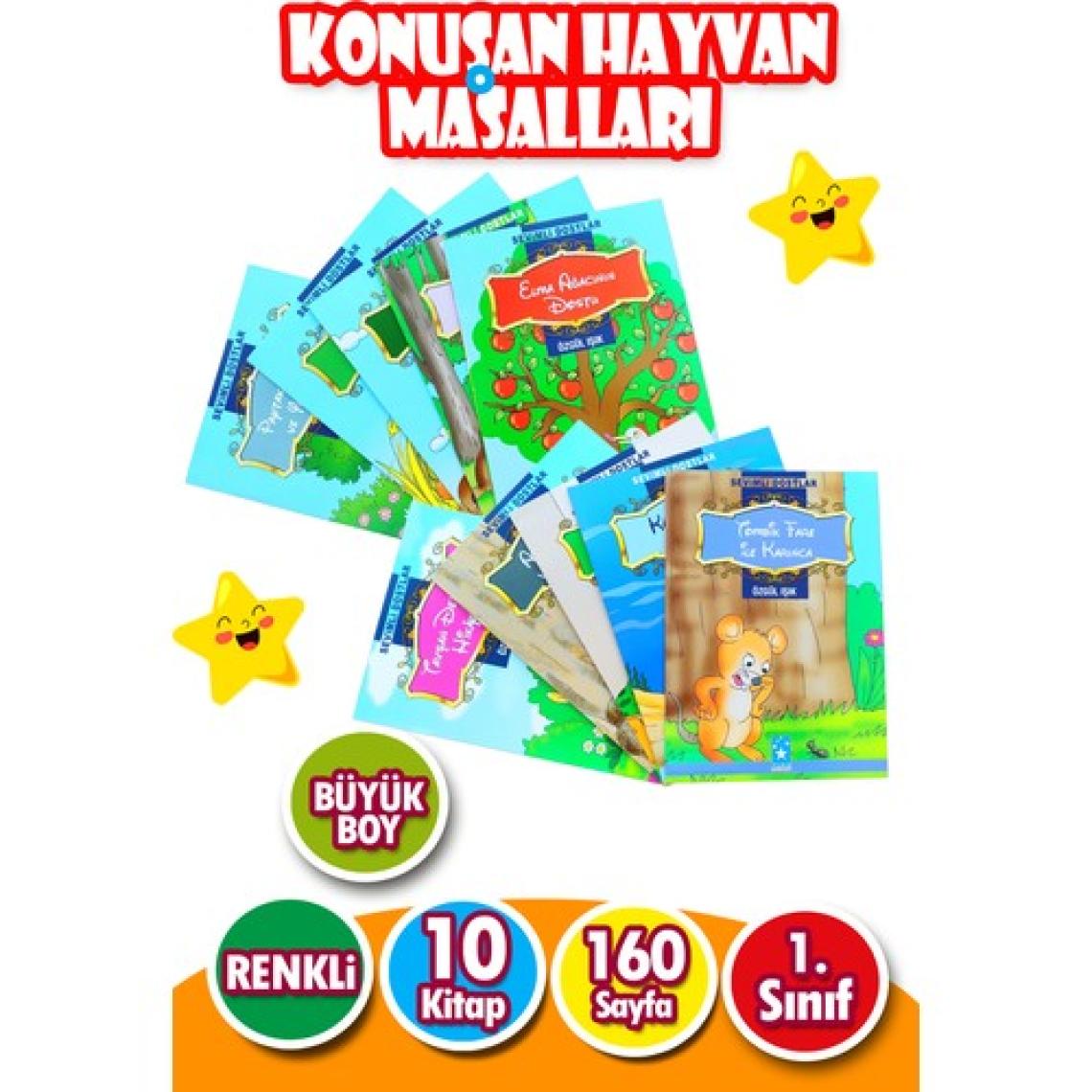 Konuşan Hayvan Masalları Seti 10 Kitap