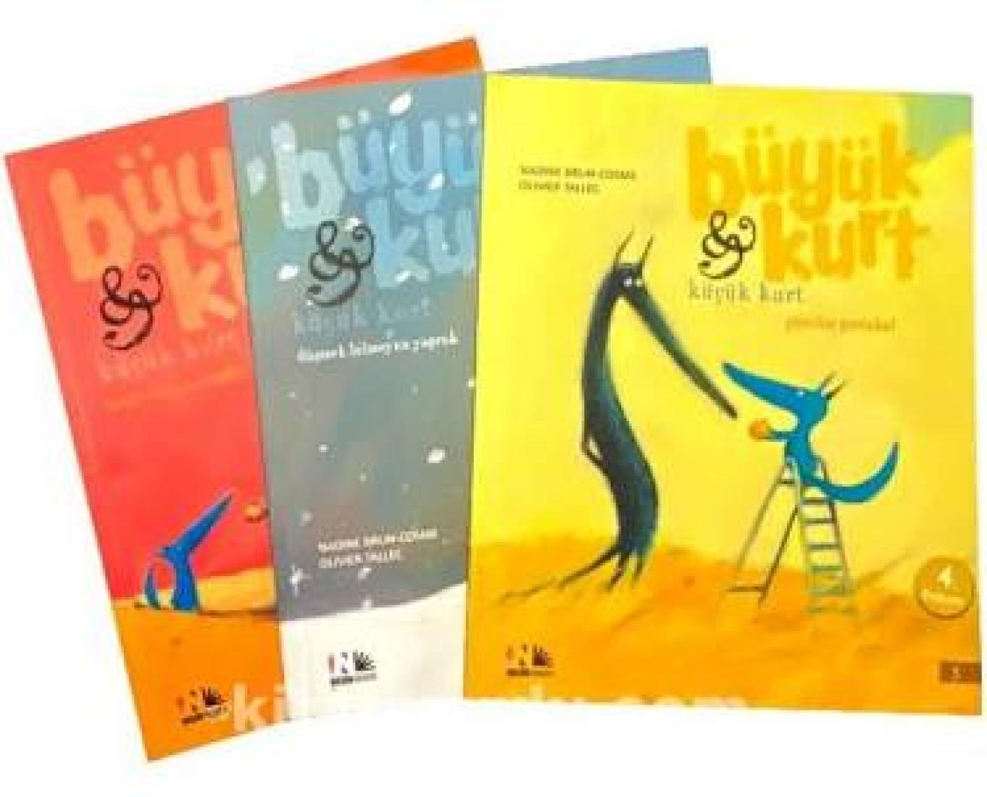 Büyük Kurt Küçük Kurt (3 Kitap Takım) - Nadine Brun-Cosme