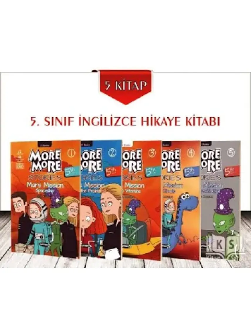5 More  More Hikaye Seti(5 Kitap)