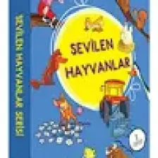 Sevilen Hayvanlar Serisi Düz Yazılı 10 Kitap 1.Sınıf