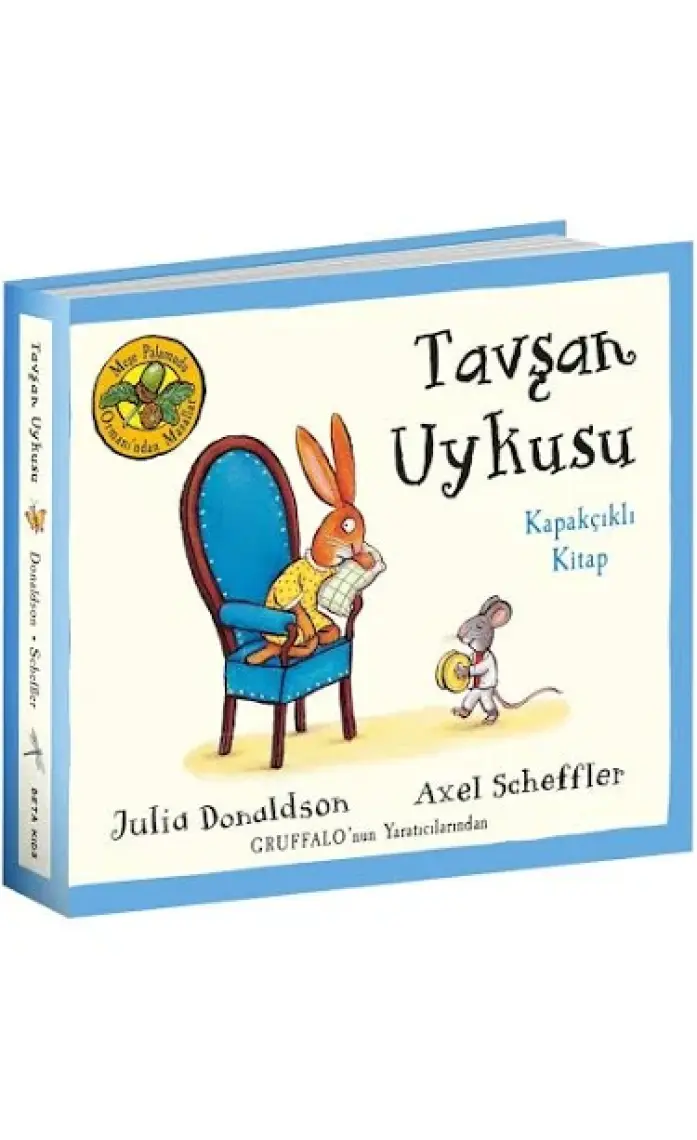 Meşe Palamudu Ormanı’ndan Masallar - Uykucu Tavşan - Kapakçıklı Kitap (Ciltli) - Julia Donaldson