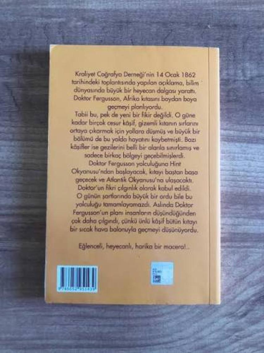 Balonla Beş Hafta - Jules Verne