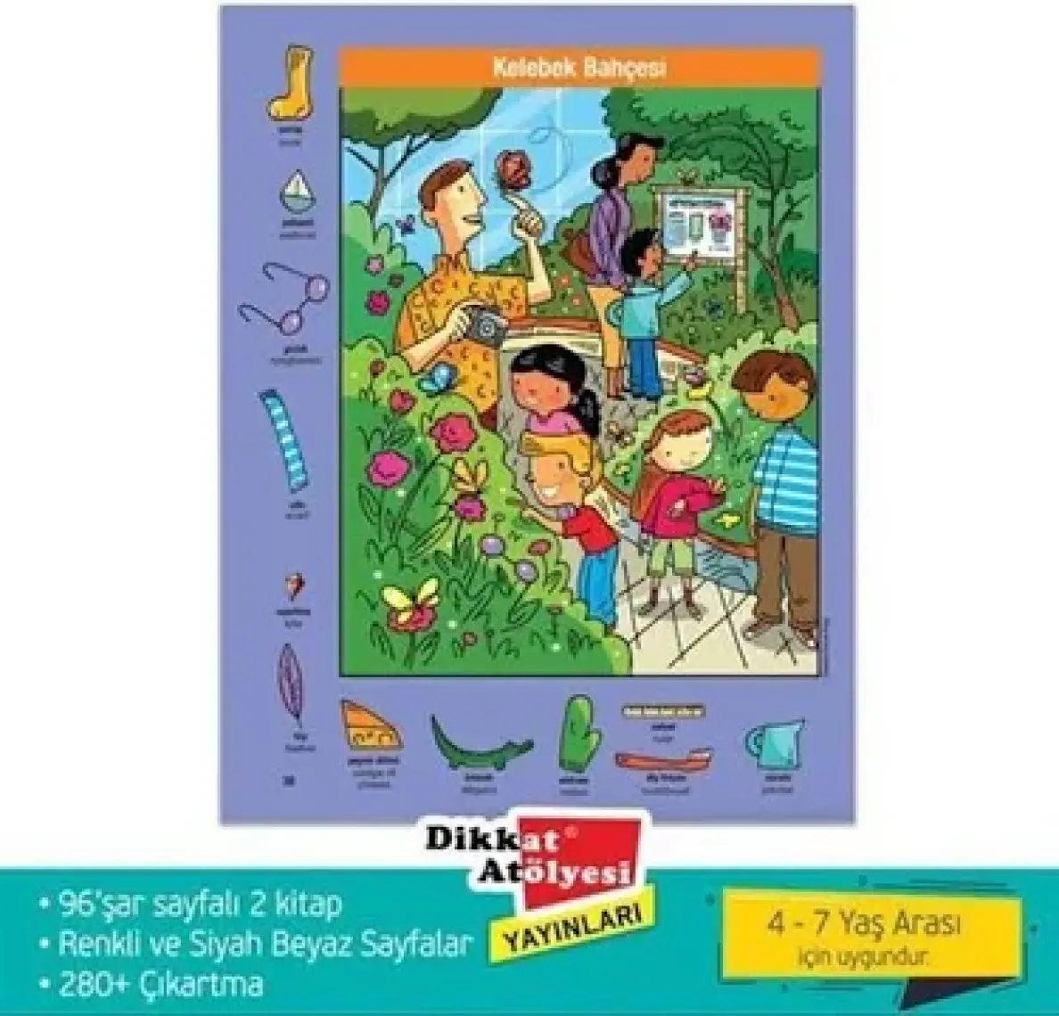 Highlights Sticker Hidden Pictures 2'li Set