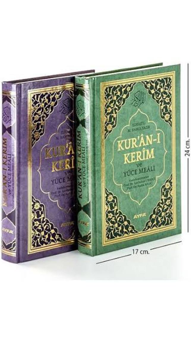 Orta Boy Mealli Kur'an-ı Kerim Elmalılı Hamdi Yazır