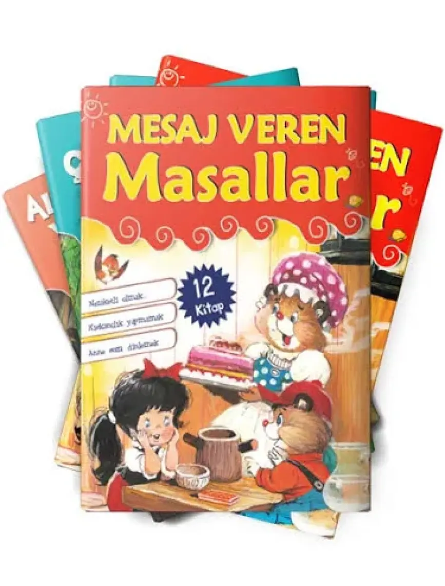 Mesaj Veren Masallar (12 Kitap)