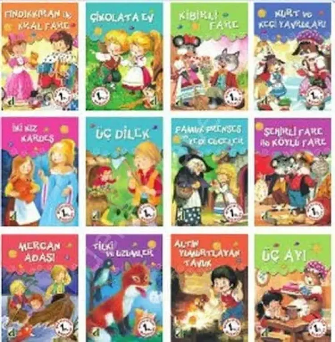 Mesaj Veren Masallar (12 Kitap)