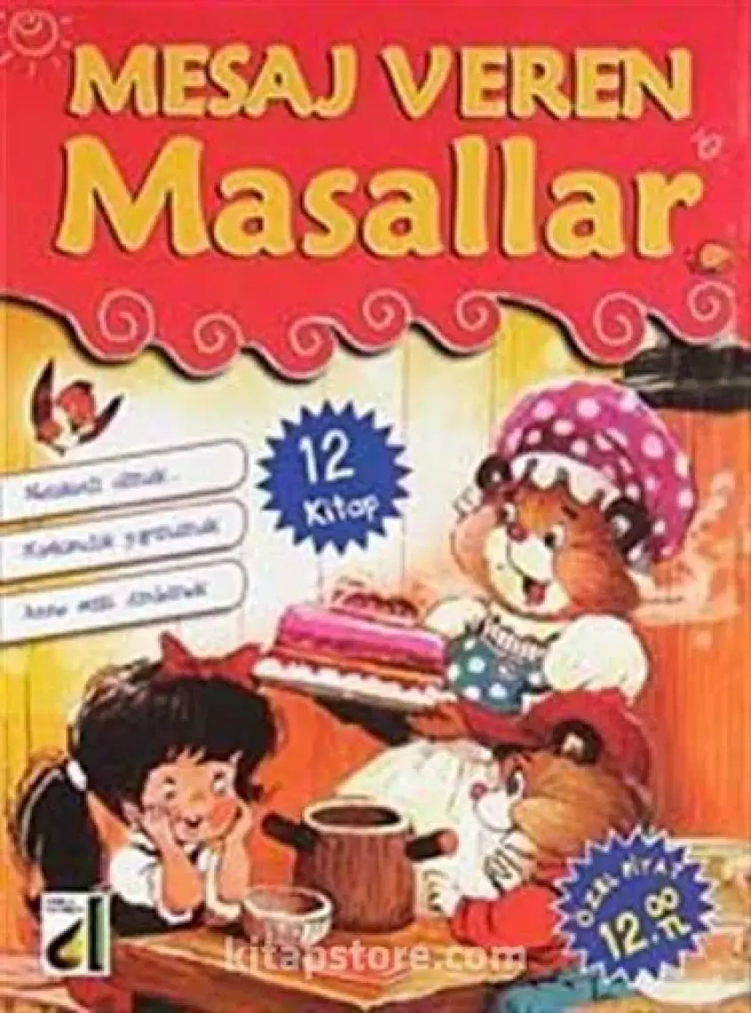 Mesaj Veren Masallar (12 Kitap)
