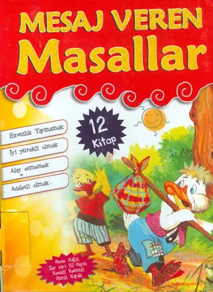 Mesaj Veren Masallar (12 Kitap)