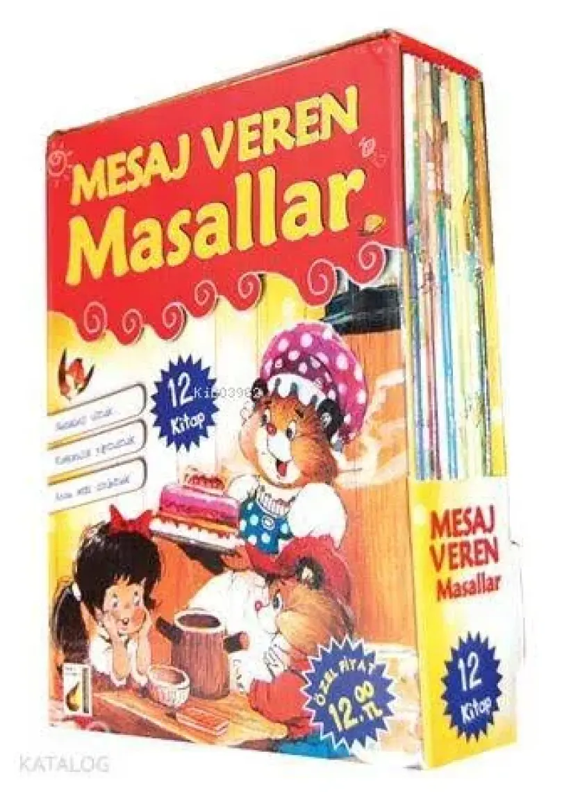Mesaj Veren Masallar (12 Kitap)