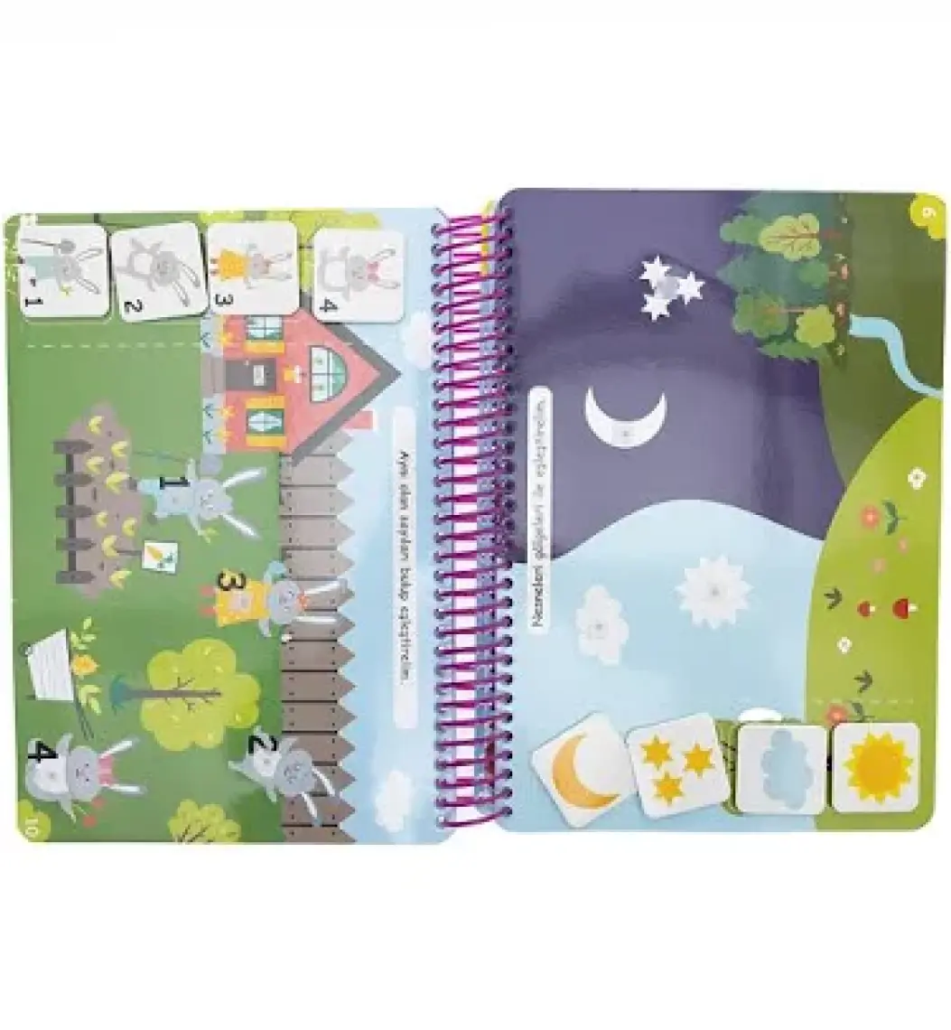 Yeti Kitap 2-4 Yaş Cırt Cırtlı Aktivite Kitabım- Feyyaz Ulaş